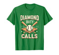 Diamond Duty Calls Baseball Mom T-Shirt - Trendy Graphic Men Women - T-Shirt, Sweatshirt, Hoodie