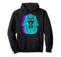 Pharaoh King Tut Egyptian Vaporwave Hoodie - Aesthetic Graphic for Adults - T-Shirt, Sweatshirt, Hoodie