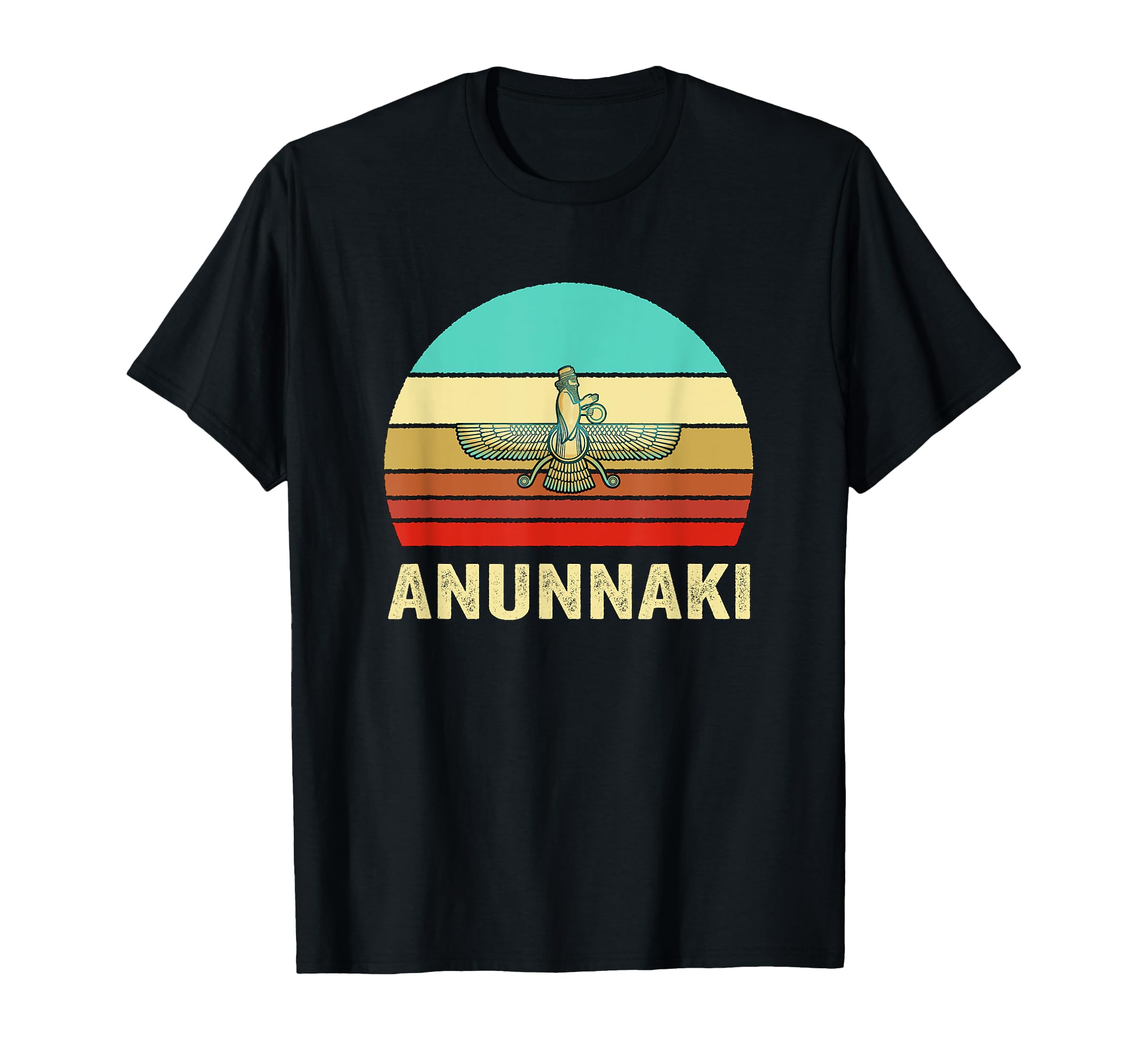 Sunset Anunnaki T-Shirt - Unique Graphic Unisex - T-Shirt, Sweatshirt, Hoodie