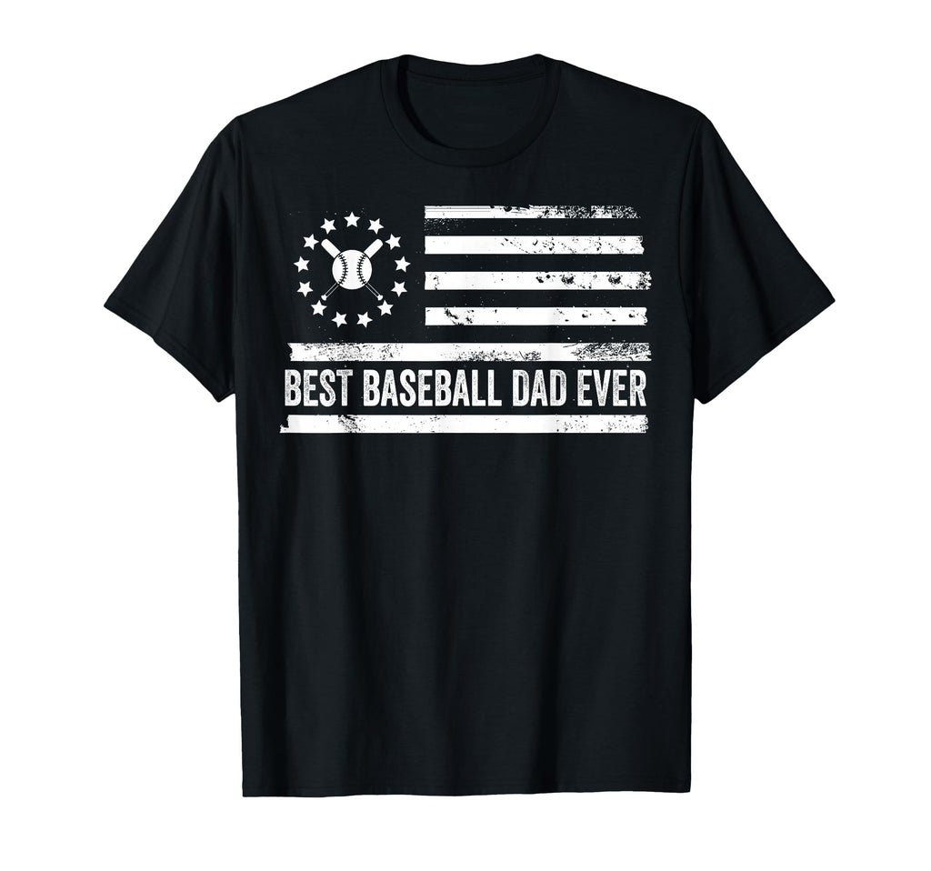Baseball Coach Team Us American Flag T-Shirt - Casual Everyday Wear Unisex - T-Shirt, Sweatshirt, Hoodie