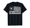 Baseball Coach Team Us American Flag T-Shirt - Casual Everyday Wear Unisex - T-Shirt, Sweatshirt, Hoodie