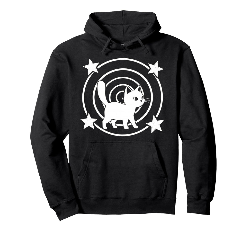 Y2K Cat Grunge Aesthetic Kawaii Gifts Hoodie - Minimalist Print Unisex - T-Shirt, Sweatshirt, Hoodie