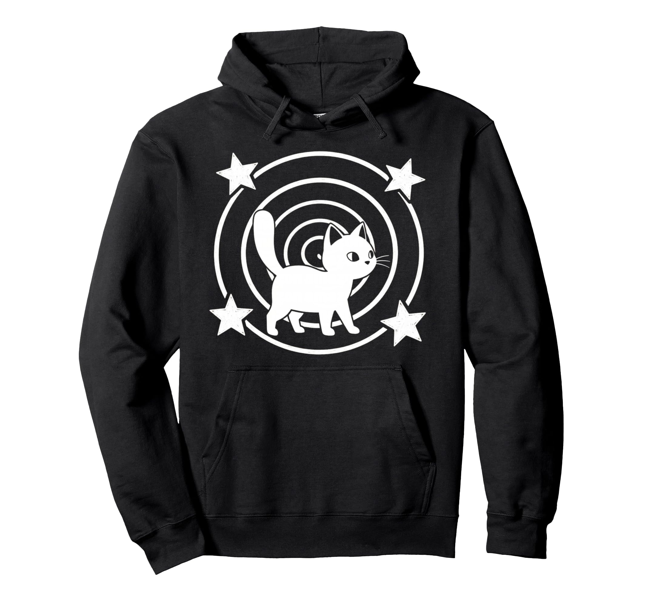 Y2K Cat Grunge Aesthetic Kawaii Gifts Hoodie - Minimalist Print Unisex - T-Shirt, Sweatshirt, Hoodie