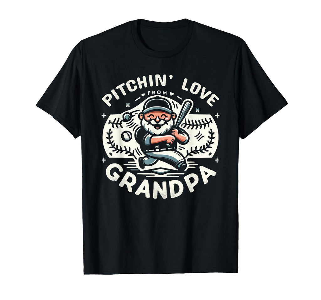 Baseball Grandpa Grandfather Gramps T-Shirt - Aesthetic Graphic Unisex - T-Shirt, Sweatshirt, Hoodie