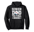 Baseball Senior Dad 2026 Proud Baseball Hoodie - Fun Novelty Design Unisex - T-Shirt, Sweatshirt, Hoodie