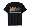 Peace Love Chocolate Lab Owner T-Shirt - Casual Everyday Wear Men Women - T-Shirt, Sweatshirt, Hoodie