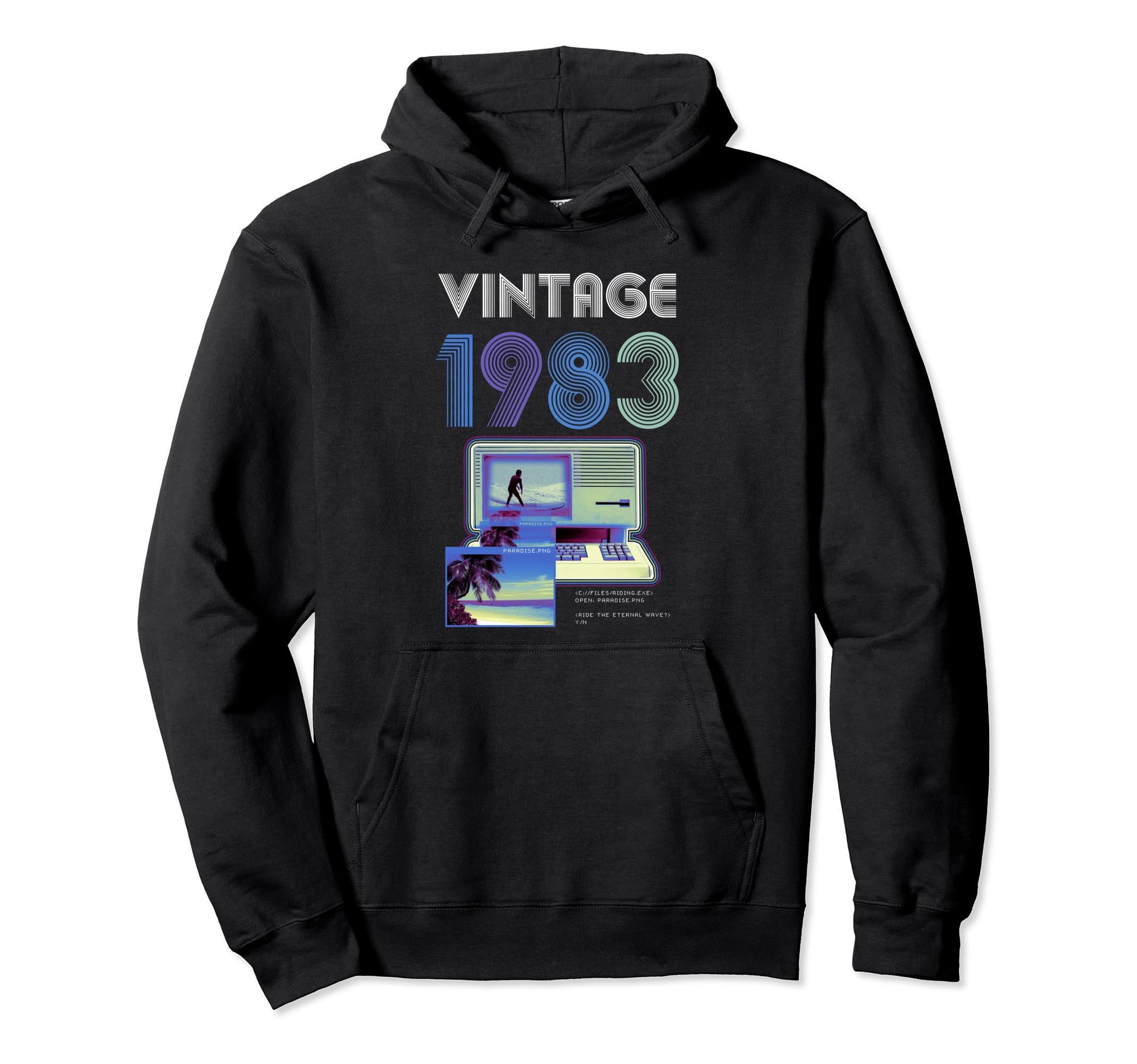 Vaporwave Aesthetic Grunge Gaming Hoodie - Casual Everyday Wear for Adults - T-Shirt, Sweatshirt, Hoodie