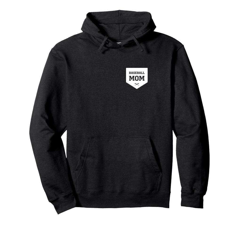 Baseball Mom Hoodie - Trendy Graphic Men Women - T-Shirt, Sweatshirt, Hoodie