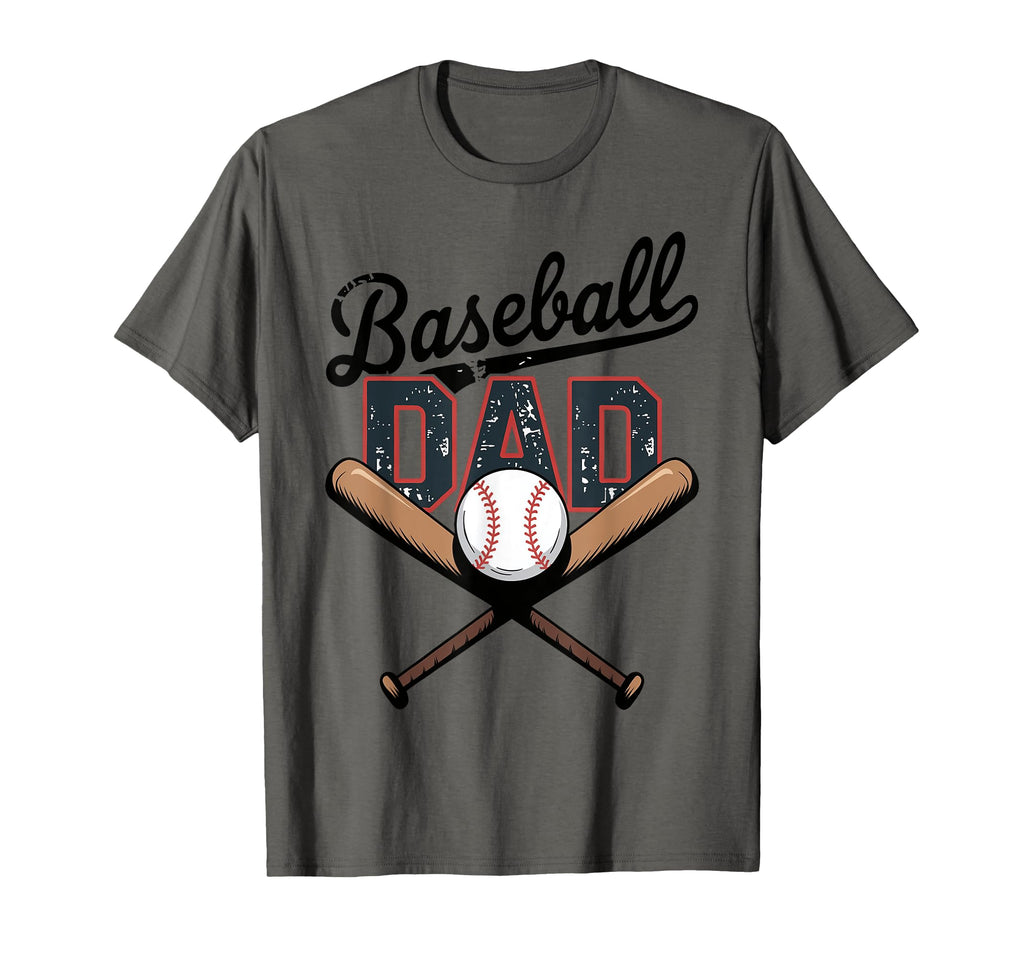 Funny Baseball Dad Fathers Day Game Day T-Shirt - Custom Art Print Unisex - T-Shirt, Sweatshirt, Hoodie