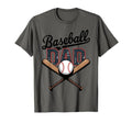 Funny Baseball Dad Fathers Day Game Day T-Shirt - Custom Art Print Unisex - T-Shirt, Sweatshirt, Hoodie