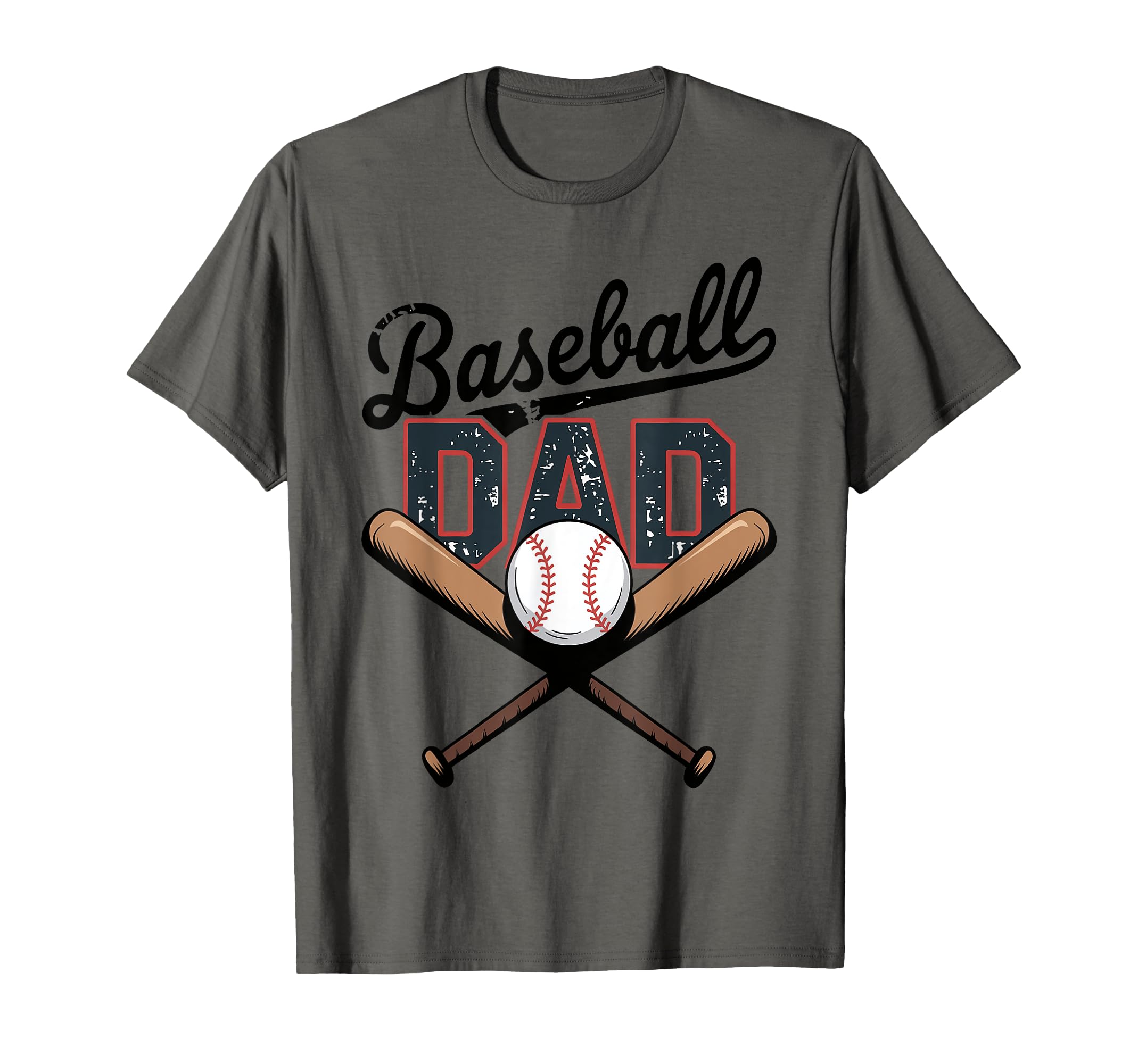 Funny Baseball Dad Fathers Day Game Day T-Shirt - Custom Art Print Unisex - T-Shirt, Sweatshirt, Hoodie