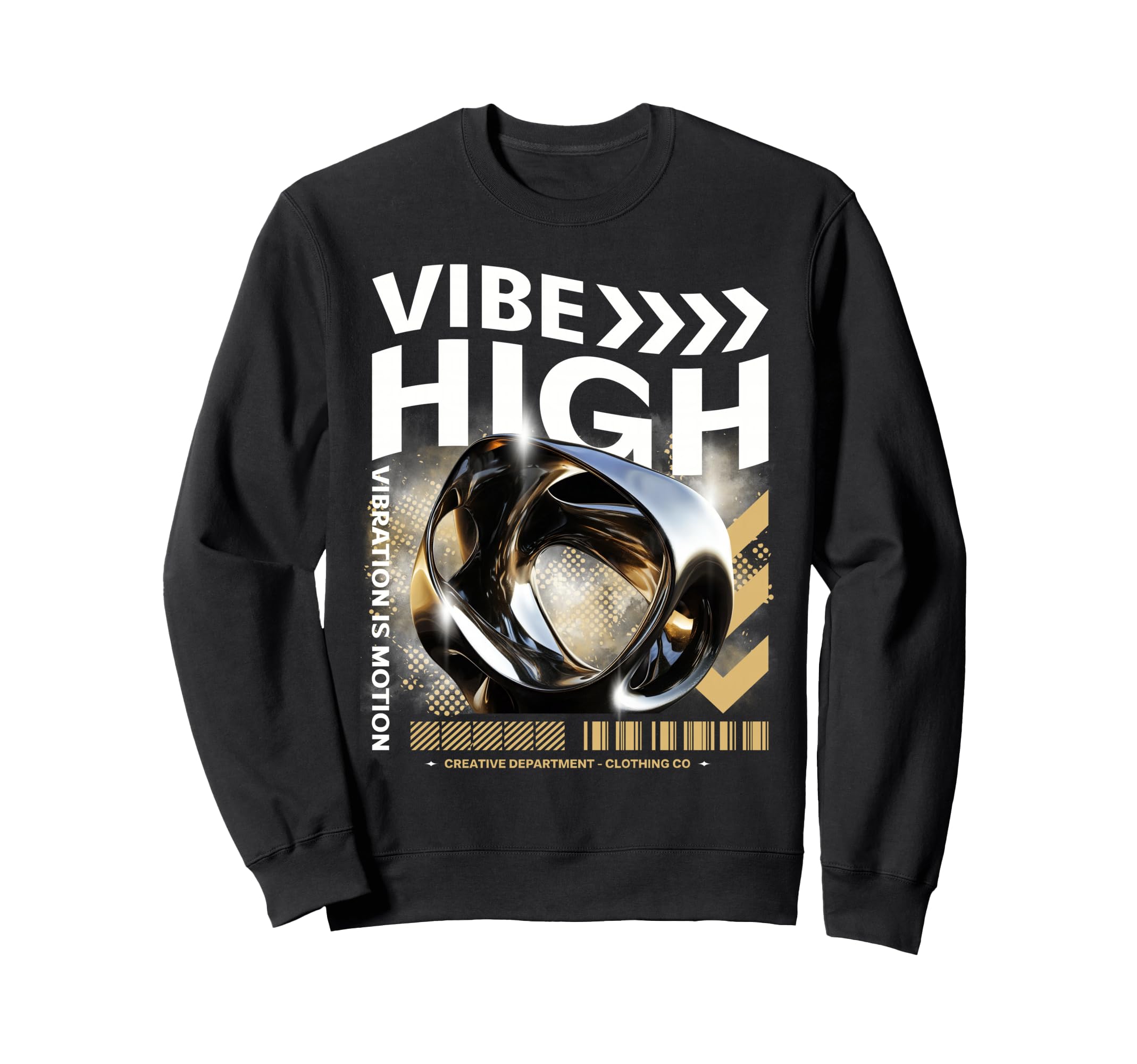 Y2K Vibe High Bold Urban Graffiti Sweatshirt - Minimalist Print Men Women - T-Shirt, Sweatshirt, Hoodie