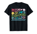 Mom Surrounded Balls Baseball Football T-Shirt - Trendy Graphic Men Women - T-Shirt, Sweatshirt, Hoodie