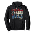 Groovy Flower Harris Walz Waltz 2024 Hoodie - Trendy Graphic for Adults - T-Shirt, Sweatshirt, Hoodie