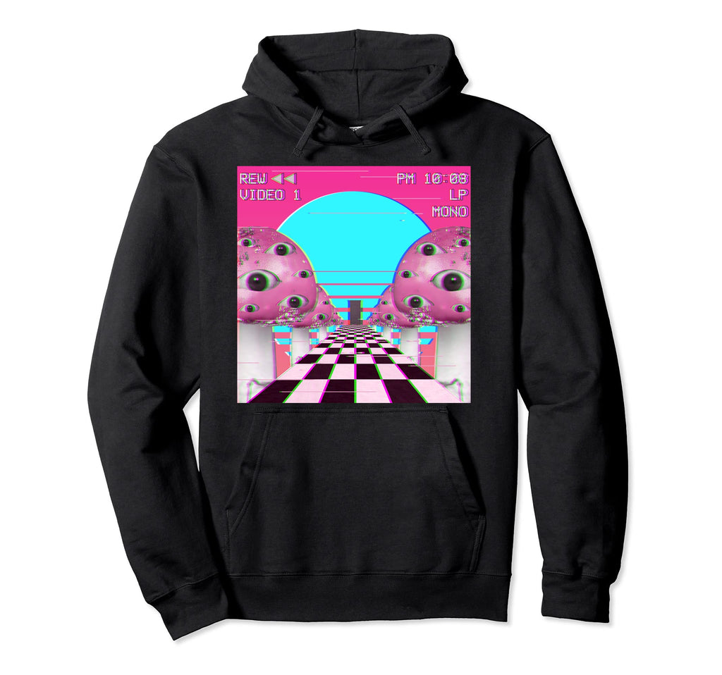 Weirdcore Vaporwave Aesthetic Hoodie - Minimalist Print for Adults - T-Shirt, Sweatshirt, Hoodie