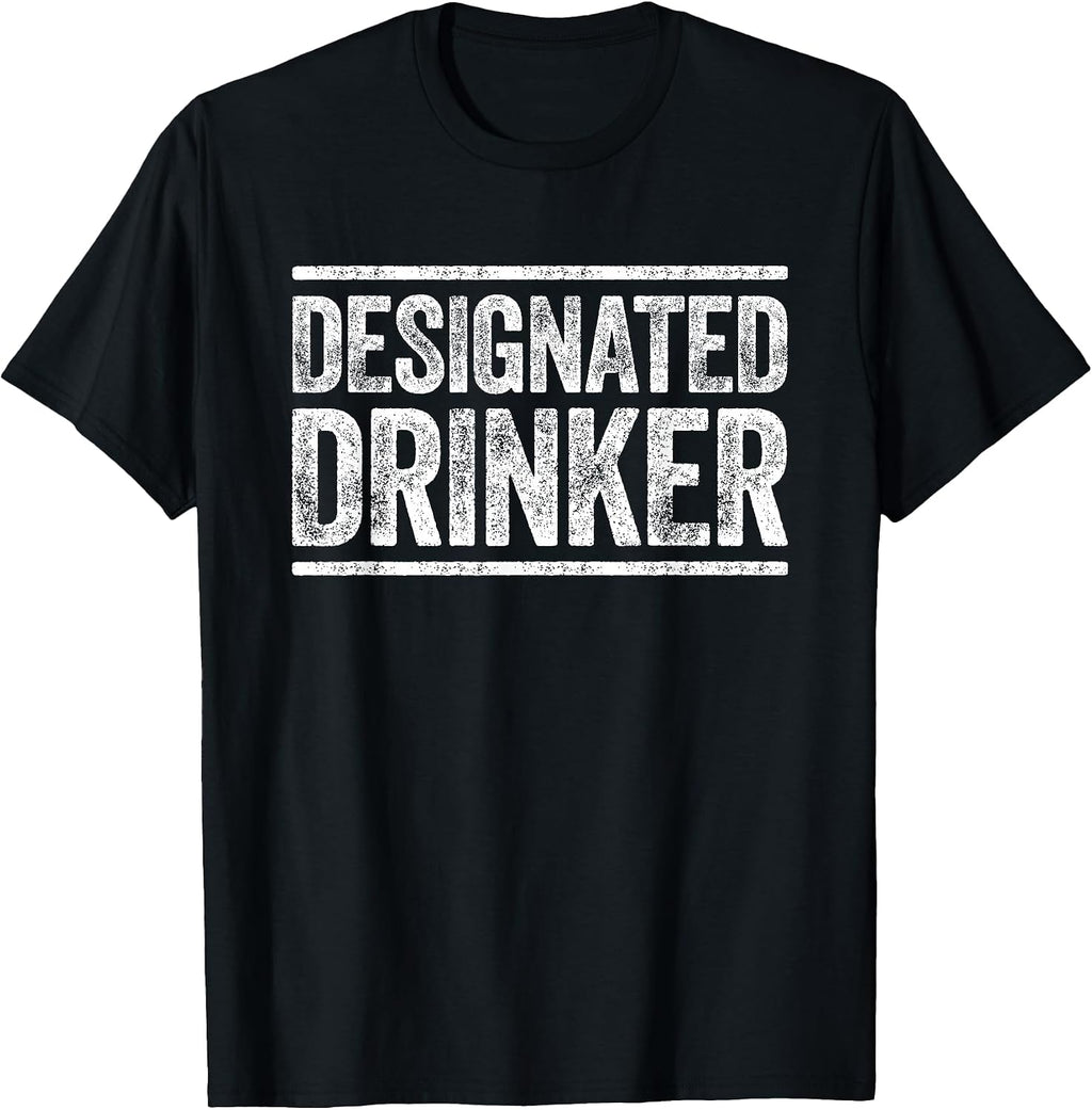 Designated Drinker - Adult & Kids T-Shirts, Sweatshirts & Hoodies apparel design preview 1