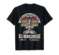 Im Mostly Peace Love And Light Yoga T-Shirt - Novelty Apparel for Adults - T-Shirt, Sweatshirt, Hoodie