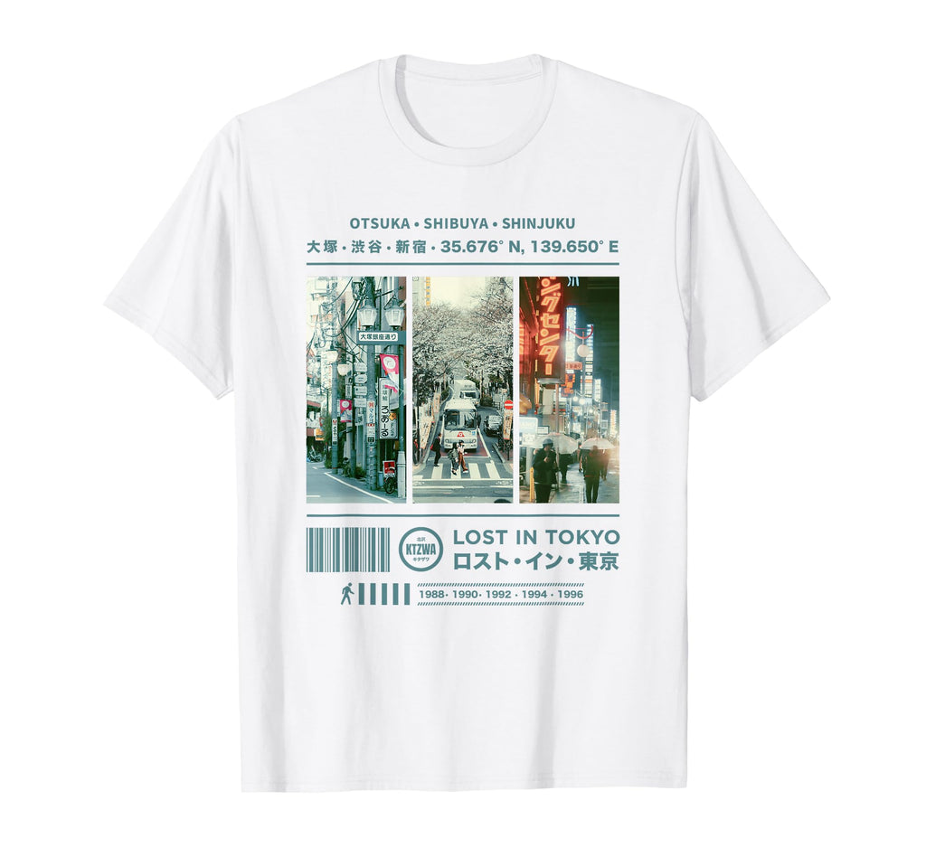 Japanese 90S 80S Streetwear Art Tokyo T-Shirt - Minimalist Print Unisex - T-Shirt, Sweatshirt, Hoodie