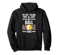 Yelling Is Ball Mom Softball Ball Mom Hoodie - Trendy Graphic Unisex - T-Shirt, Sweatshirt, Hoodie