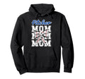Baseball Pitcher Mom Coquette Baseball Hoodie - Custom Art Print Men Women - T-Shirt, Sweatshirt, Hoodie