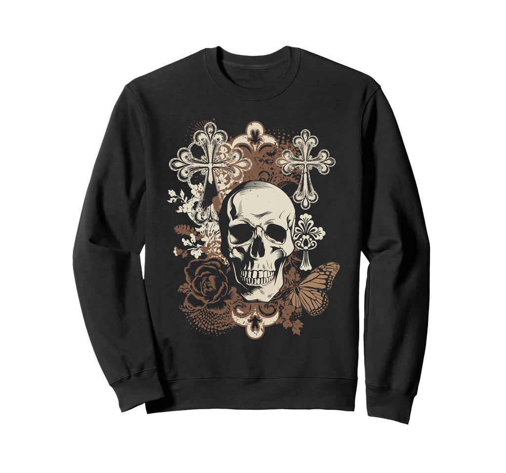 Y2K Grunge Aesthetic Alt Goth Sweatshirt - Casual Everyday Wear for Adults - T-Shirt, Sweatshirt, Hoodie