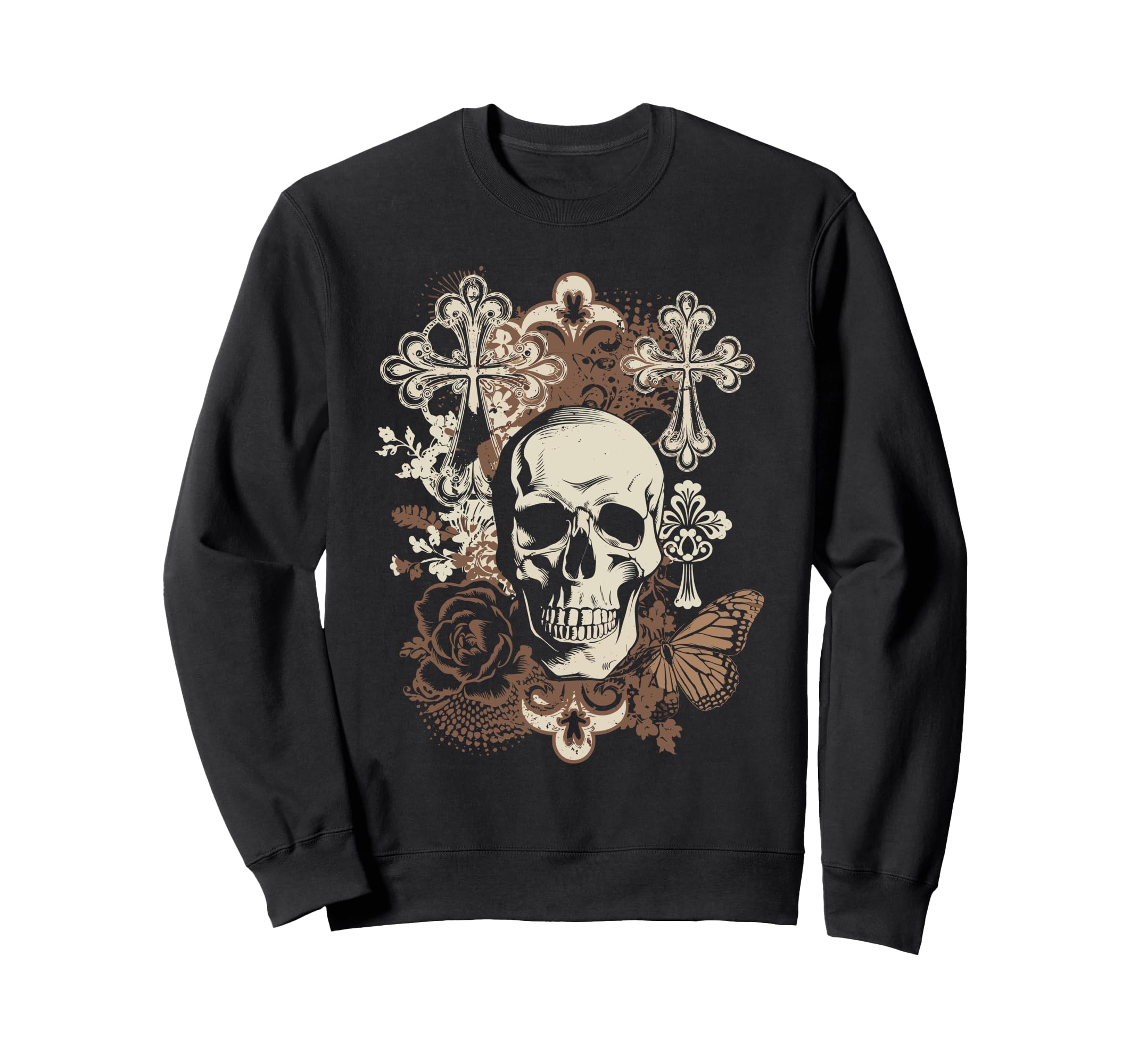 Y2K Grunge Aesthetic Alt Goth Sweatshirt - Casual Everyday Wear for Adults - T-Shirt, Sweatshirt, Hoodie