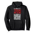 Im Team Mom Baseball Team Mom Hoodie - Custom Art Print for Adults - T-Shirt, Sweatshirt, Hoodie