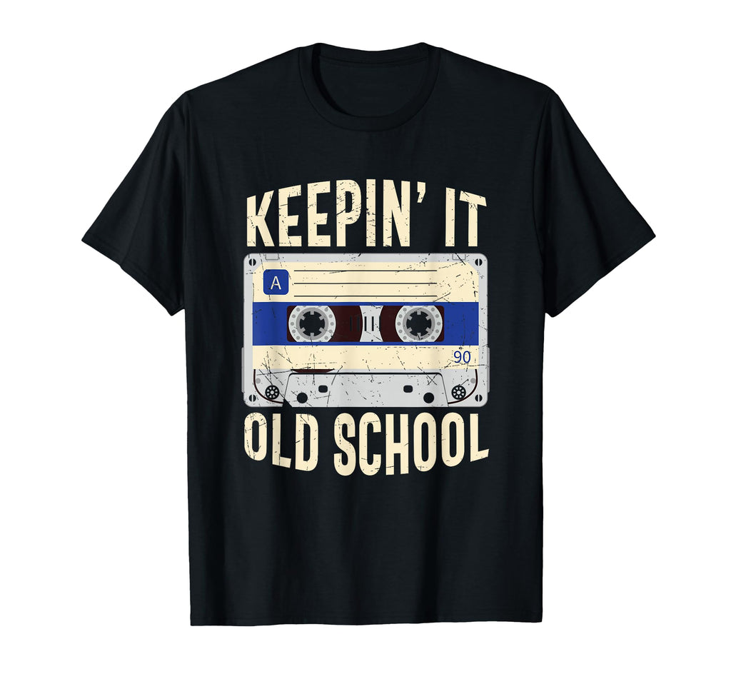Old School Hip Hop 90S Mixtape T-Shirt - Fun Novelty Design for Adults - T-Shirt, Sweatshirt, Hoodie