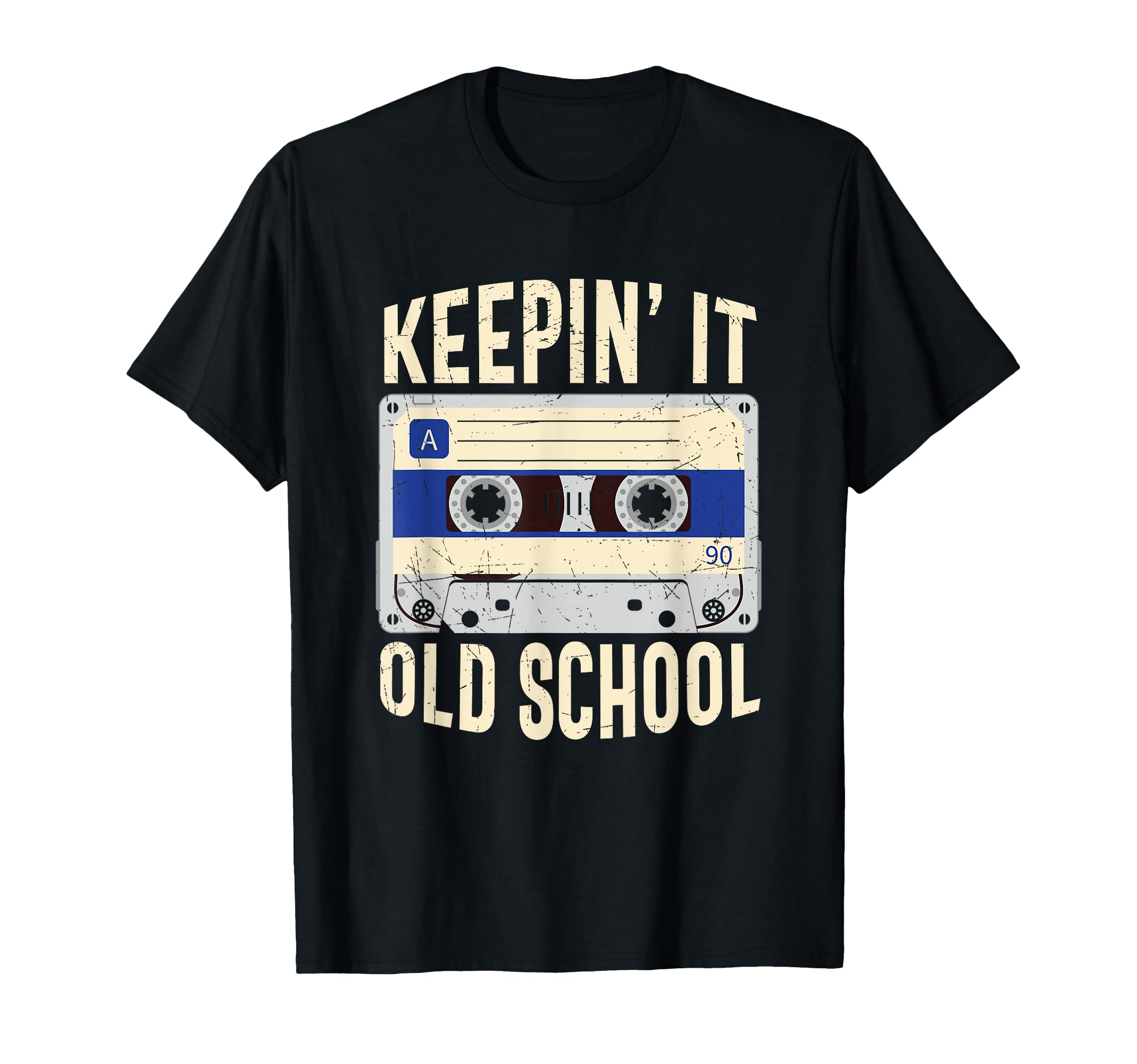Old School Hip Hop 90S Mixtape T-Shirt - Fun Novelty Design for Adults - T-Shirt, Sweatshirt, Hoodie