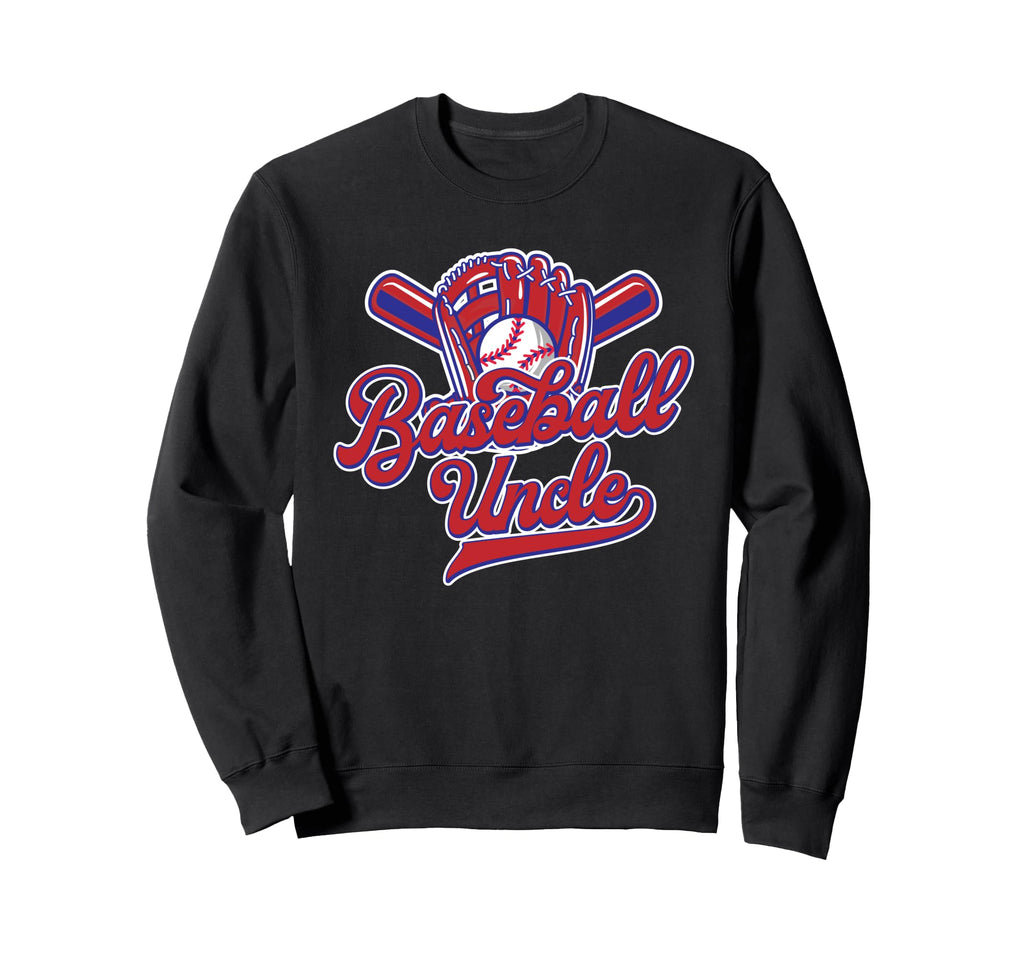 Baseball Uncle Baseball Player Uncle Sweatshirt - Trendy Graphic Unisex - T-Shirt, Sweatshirt, Hoodie