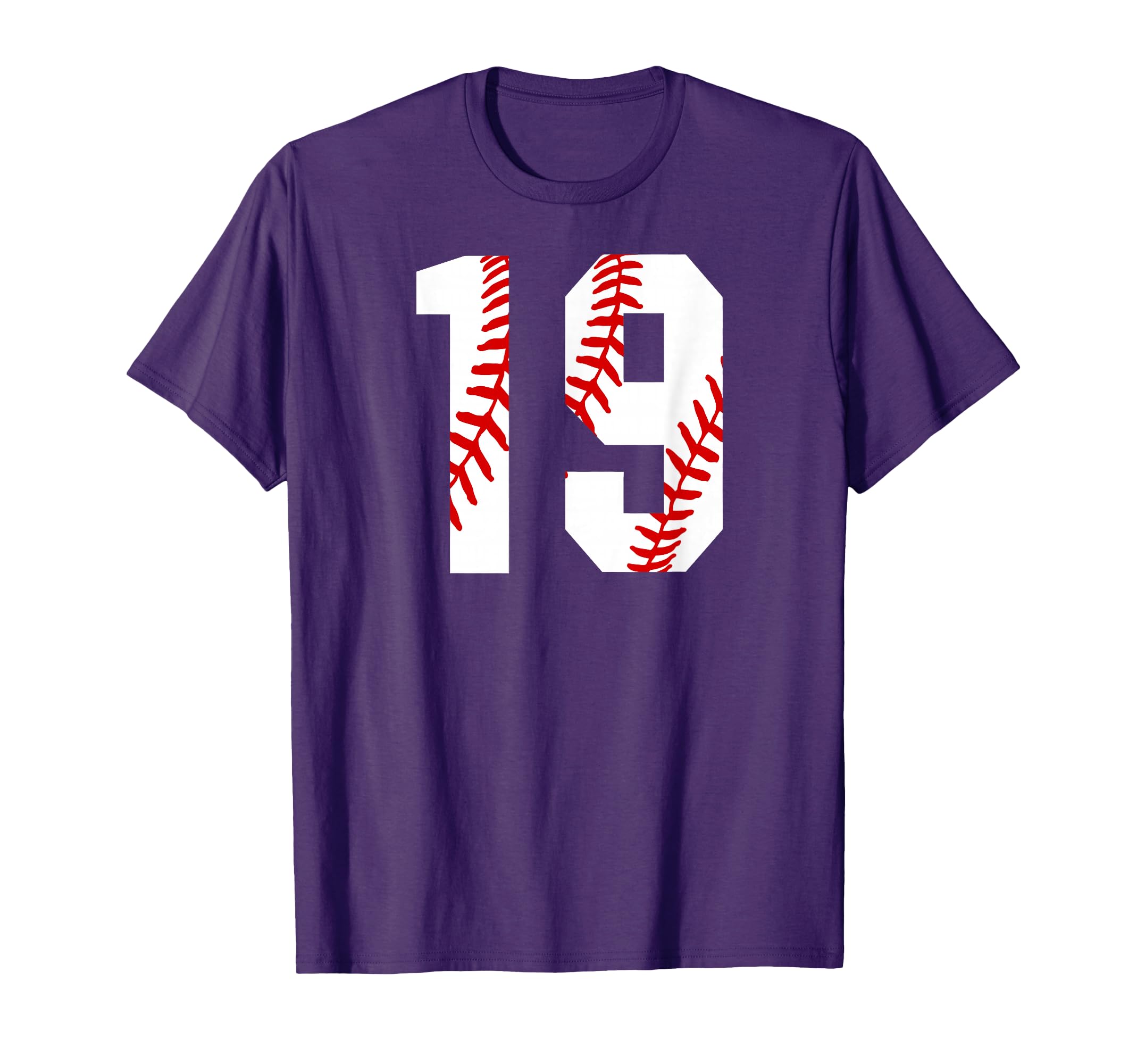 Baseball Mom 19 Jersey Baseball T-Shirt - Fun Novelty Design for Adults - T-Shirt, Sweatshirt, Hoodie