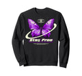 Y2K Butterfly Bold Urban Graffiti Sweatshirt - Aesthetic Graphic Men Women - T-Shirt, Sweatshirt, Hoodie