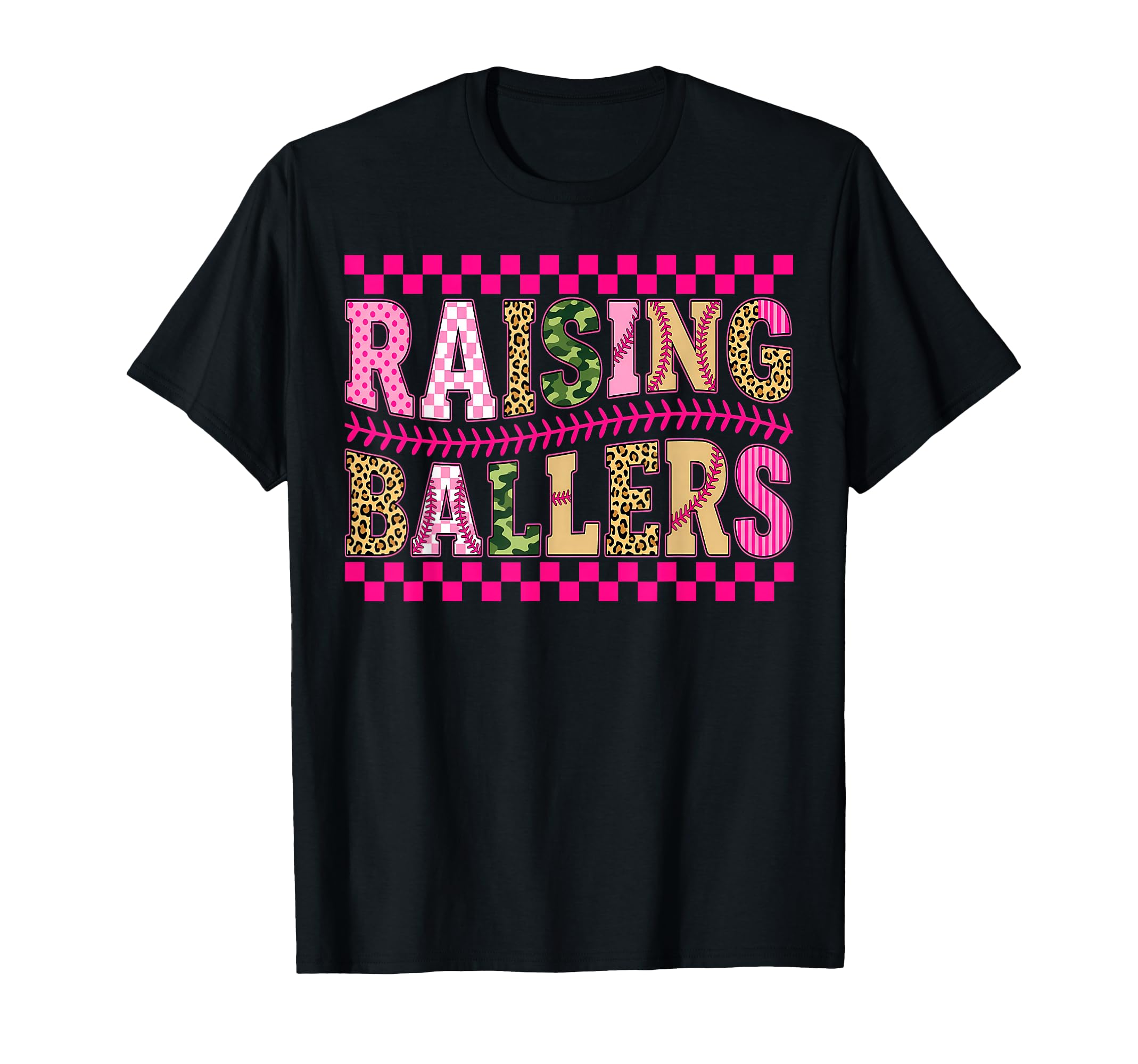 Raising Ballers Baseball Softball Game T-Shirt - Novelty Apparel Unisex - T-Shirt, Sweatshirt, Hoodie