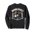 Funny Baseball Catcher Art Sweatshirt - Fun Novelty Design for Adults - T-Shirt, Sweatshirt, Hoodie