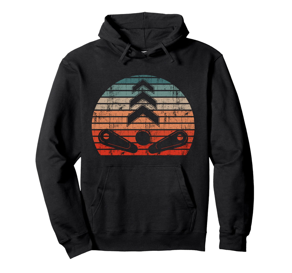 Pinball Machine Flippers Arcade Game Hoodie - Unique Graphic Men Women - T-Shirt, Sweatshirt, Hoodie