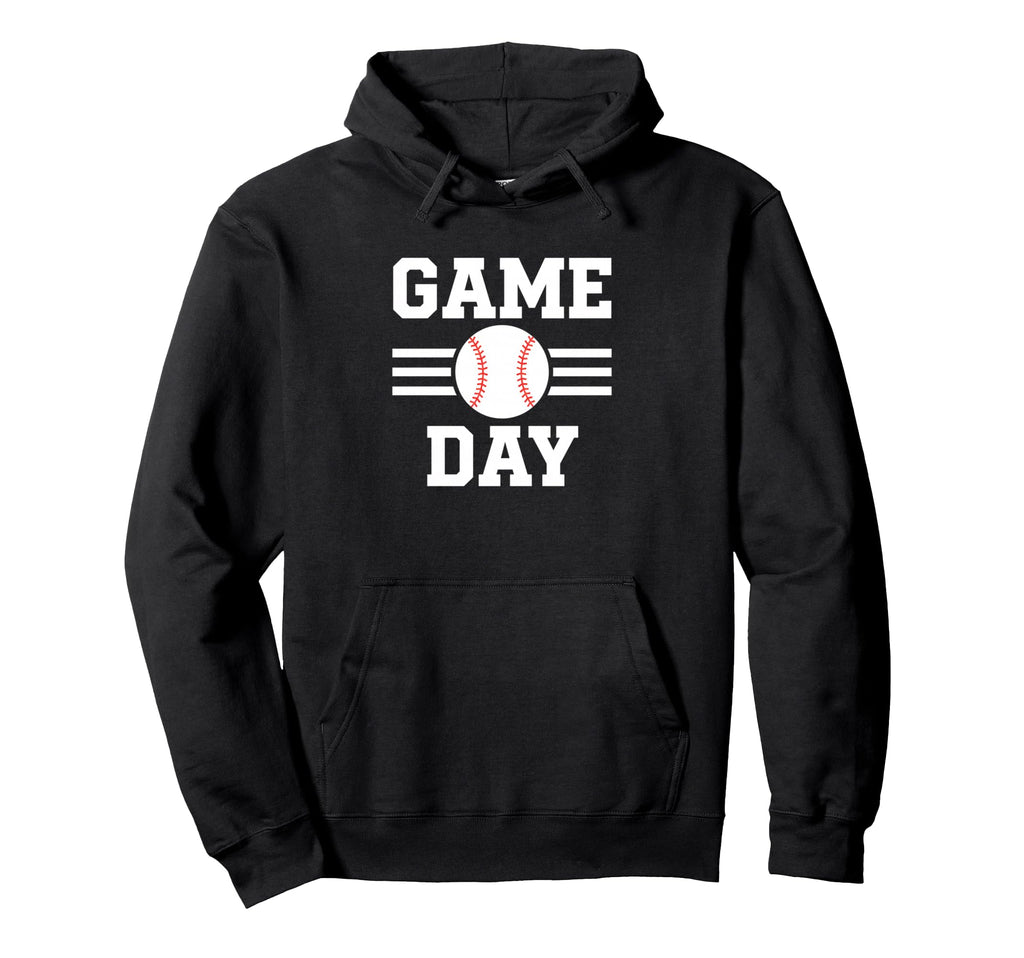 Game Day Mom Baseball Mom Fan Day Hoodie - Aesthetic Graphic for Adults - T-Shirt, Sweatshirt, Hoodie