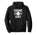Game Day Mom Baseball Mom Fan Day Hoodie - Aesthetic Graphic for Adults - T-Shirt, Sweatshirt, Hoodie