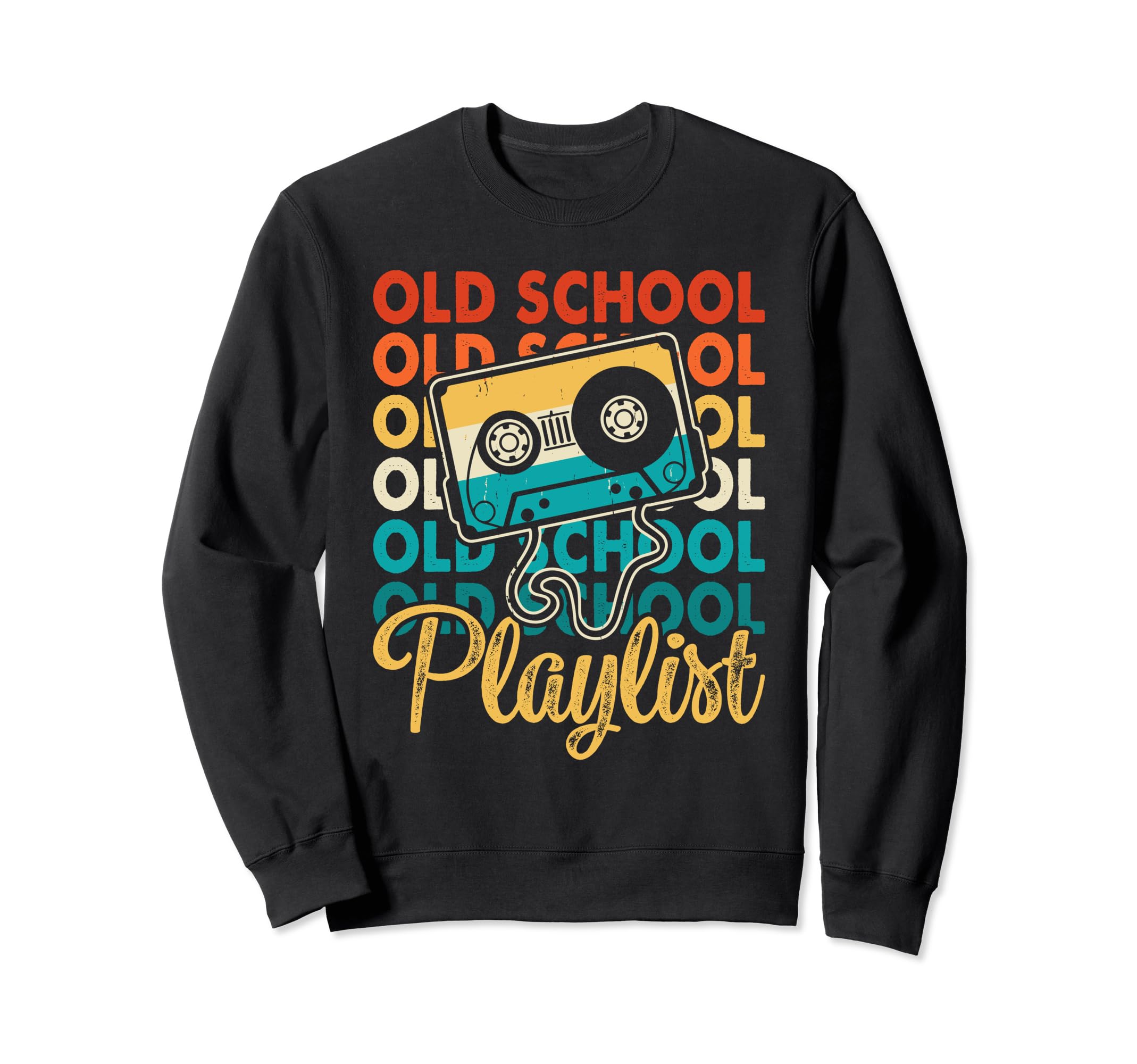 Old School Hip Hop 80S 90S Music Sweatshirt - Graphic Print Unisex - T-Shirt, Sweatshirt, Hoodie