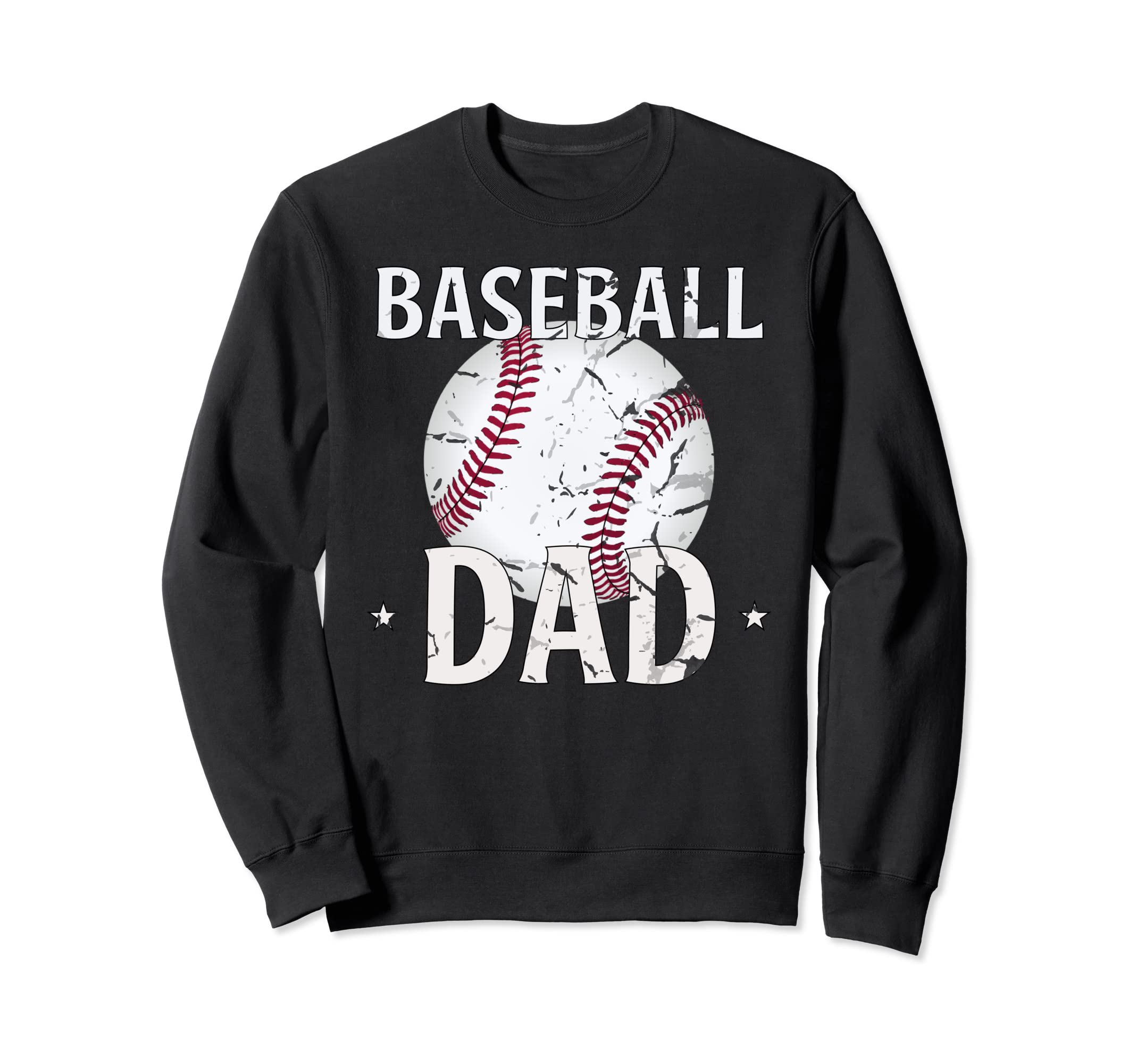 Baseball Dad Gifts Fathers Day Sports Sweatshirt - Minimalist Print Unisex - T-Shirt, Sweatshirt, Hoodie