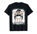Bleached Baseball Mom Messy Bun T-Shirt - Fun Novelty Design Men Women - T-Shirt, Sweatshirt, Hoodie