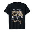 My Favorite Baseball Player Calls T-Shirt - Fun Novelty Design Men Women - T-Shirt, Sweatshirt, Hoodie