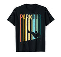 Distressed Parkour Silhouette T-Shirt - Casual Everyday Wear for Adults - T-Shirt, Sweatshirt, Hoodie