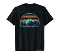 Mountain Hiking Sunset 80S T-Shirt - Custom Art Print for Adults - T-Shirt, Sweatshirt, Hoodie