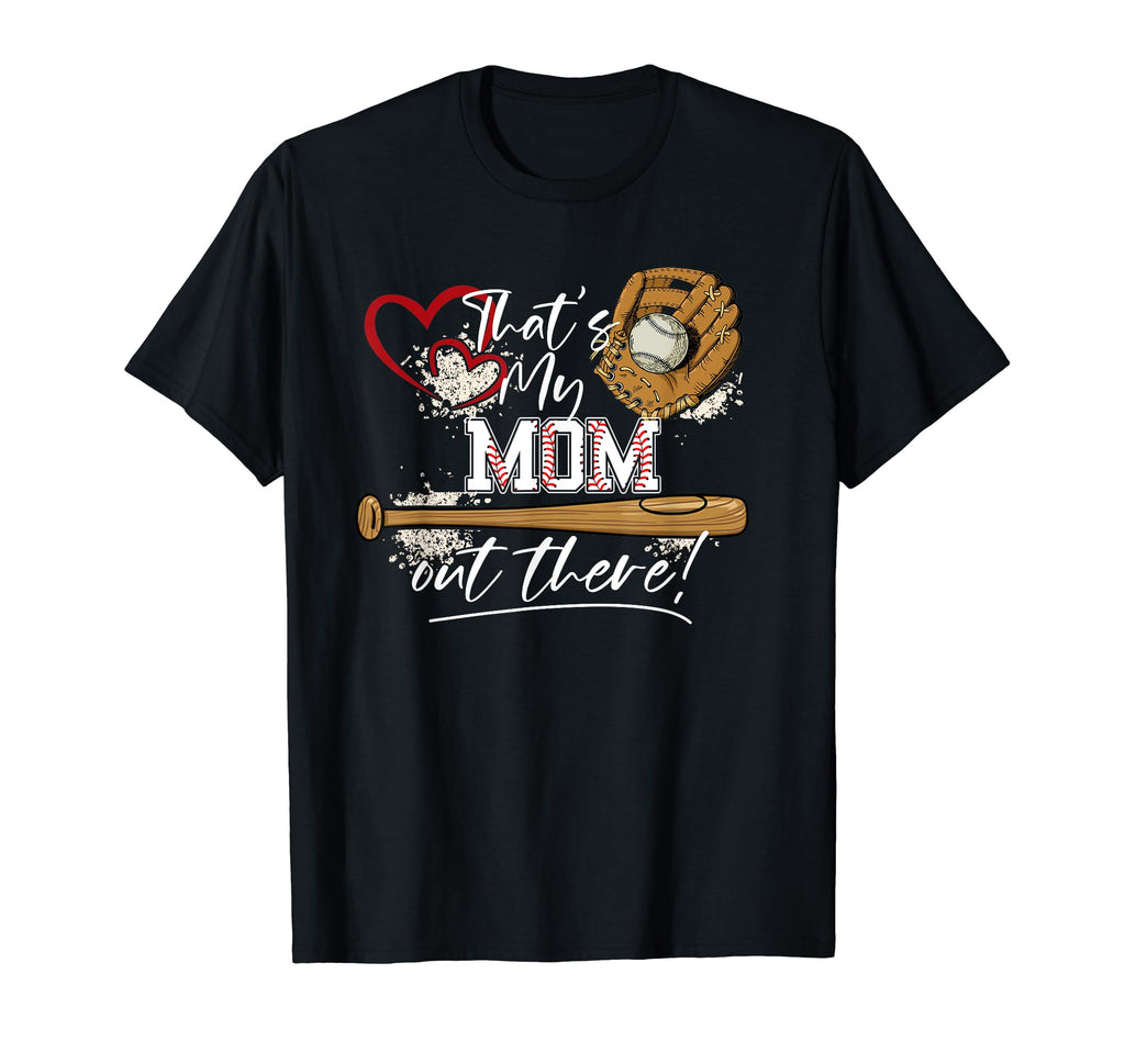 Baseball Mom Thats My Grandson Out T-Shirt - Fun Novelty Design Unisex - T-Shirt, Sweatshirt, Hoodie