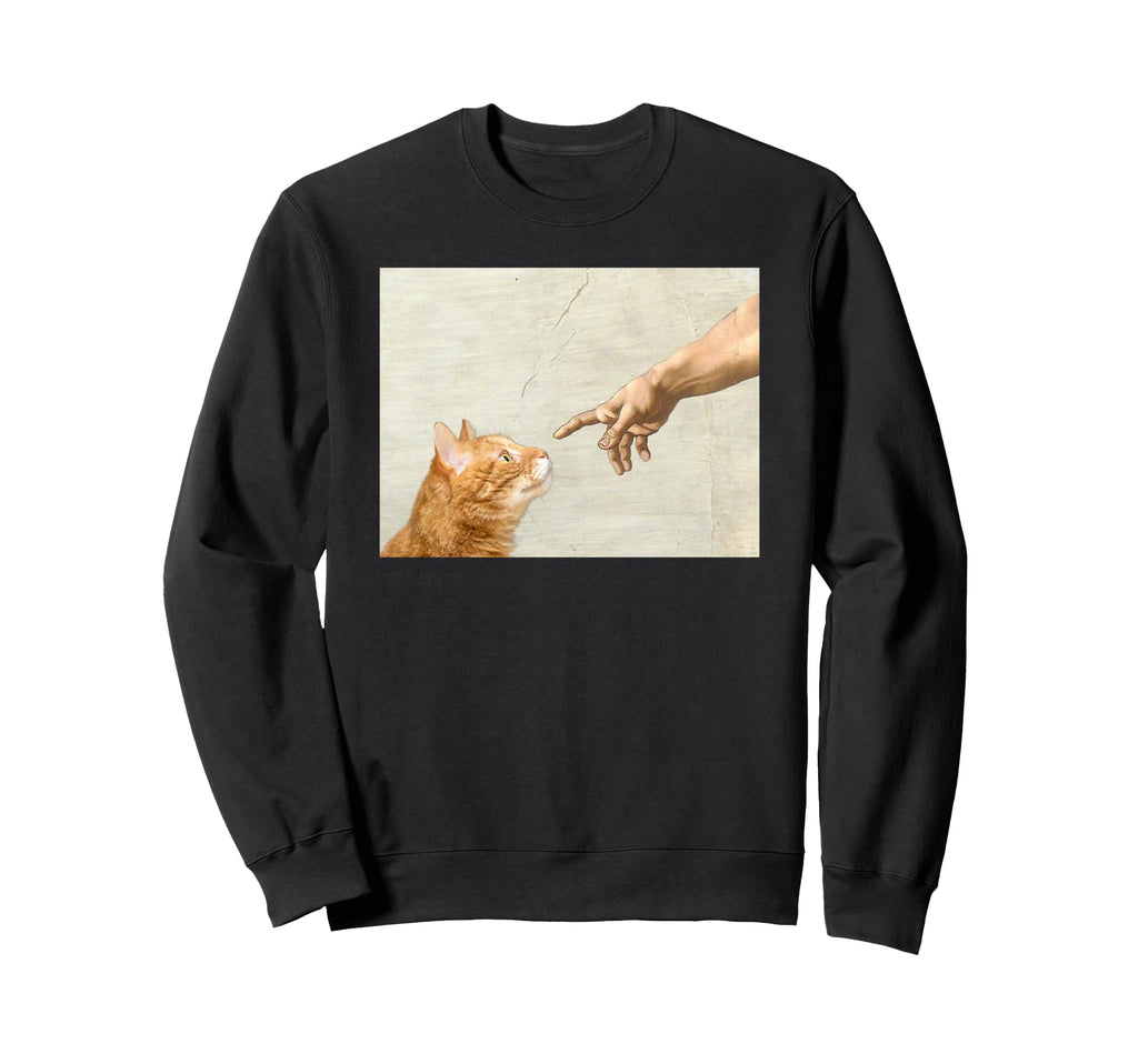 Aesthetic Funny Cat Art Y2K Teen Sweatshirt - Novelty Apparel Men Women - T-Shirt, Sweatshirt, Hoodie