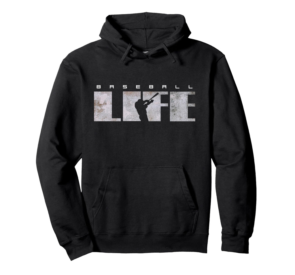 Baseball Baseball Players Or Fans Hoodie - Trendy Graphic Men Women - T-Shirt, Sweatshirt, Hoodie