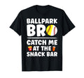 Ballpark Bro Funny Softball T-Shirt - Fun Novelty Design for Adults - T-Shirt, Sweatshirt, Hoodie
