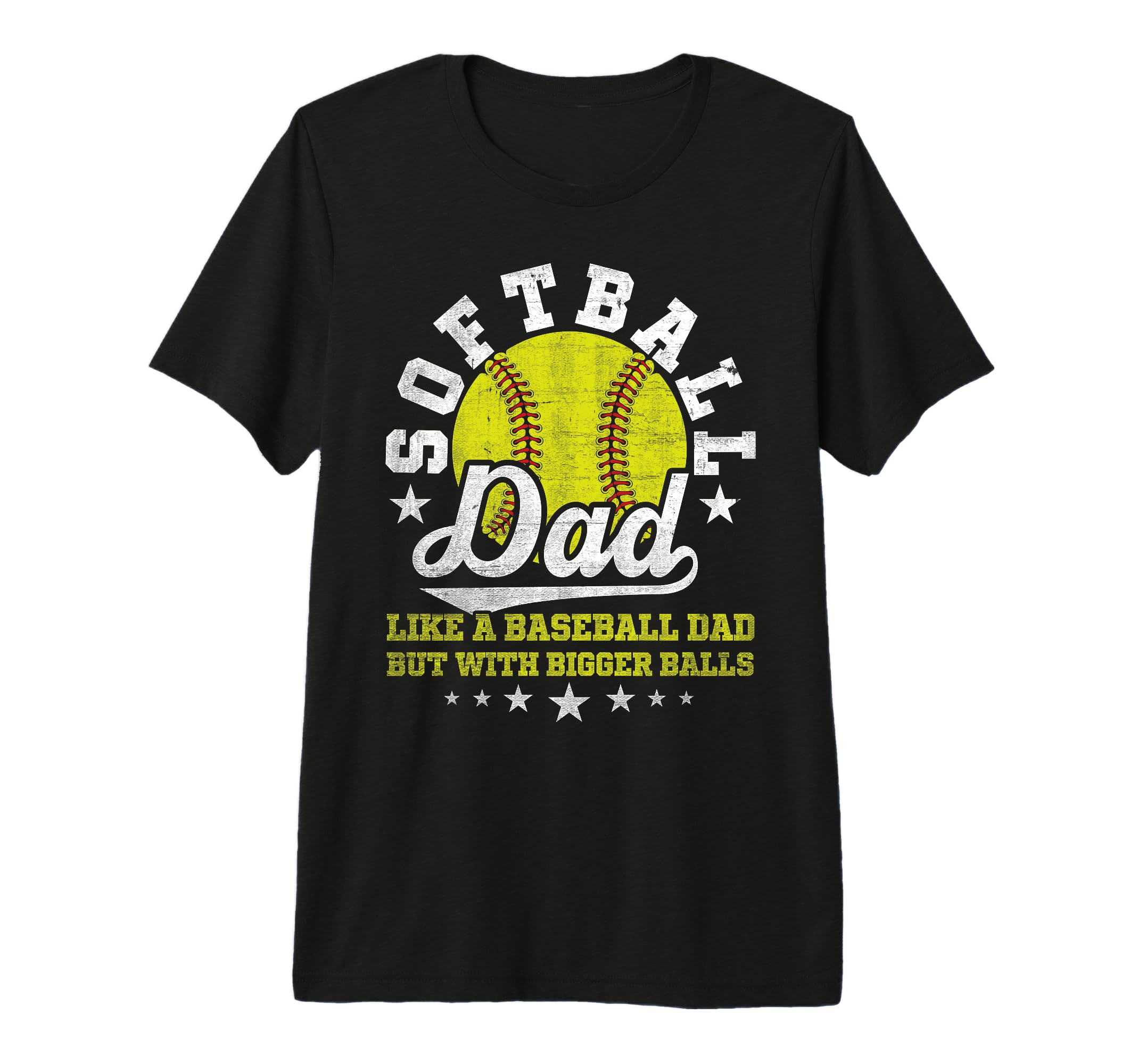 Mens Softball Dad Like Baseball Dad T-Shirt - Aesthetic Graphic Unisex - T-Shirt, Sweatshirt, Hoodie