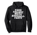Moms Against White Baseball Pants Funny Hoodie - Novelty Apparel Men Women - T-Shirt, Sweatshirt, Hoodie