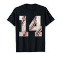 Baseball Birthday Fourteen 14 Years Old T-Shirt - Trendy Graphic Unisex - T-Shirt, Sweatshirt, Hoodie
